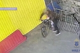 Мужчина крал велосипеды, уезжал на них и выбрасывал (видео)