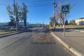 Nissan сбил пешехода в Заводском районе