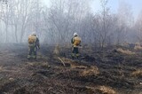 Глава минприроды заявил о стабилизации обстановки у села Лох, где с выходных горит лес