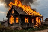 Молодой человек не смог накопить денег на дом мечты и превратил его в пепелище