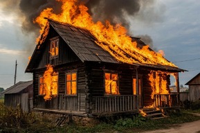 Молодой человек не смог накопить денег на дом мечты и превратил его в пепелище